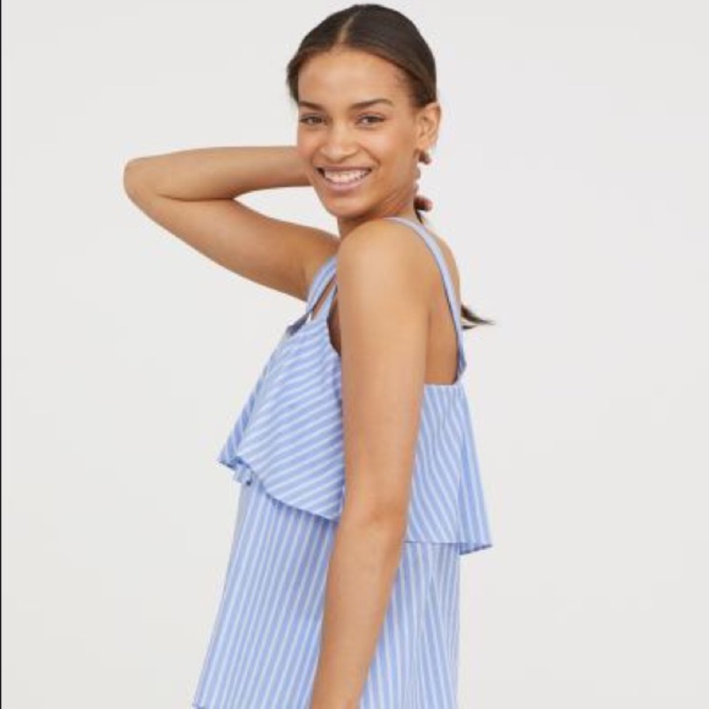 H&M Camisole Top with Flounce